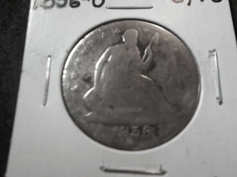 1856 O Seated Half Dollar