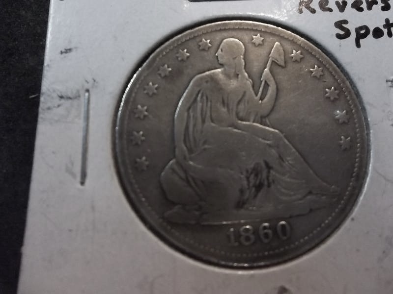 1860 O Seated Half Dollar