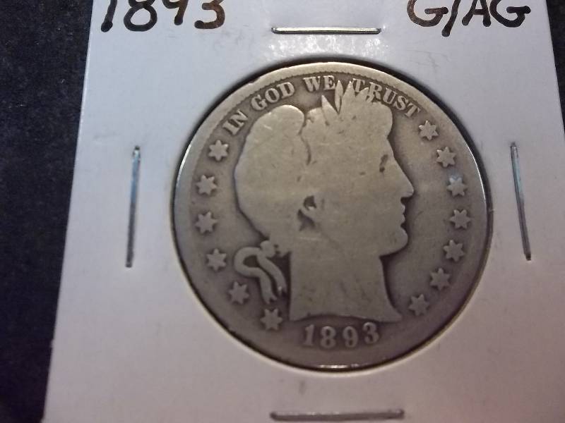 1893 Barber Half Dollar