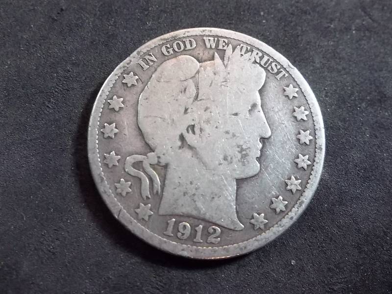 1912  Barber Half Dollar