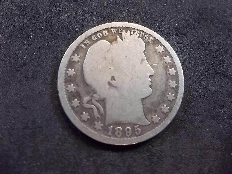1895 Barber Quarter
