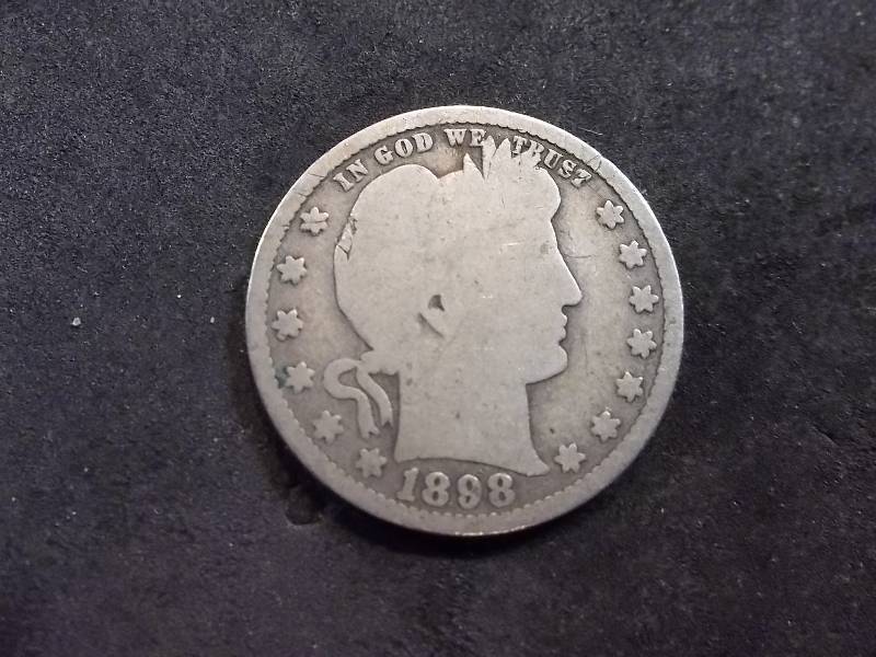 1898 Barber Quarter
