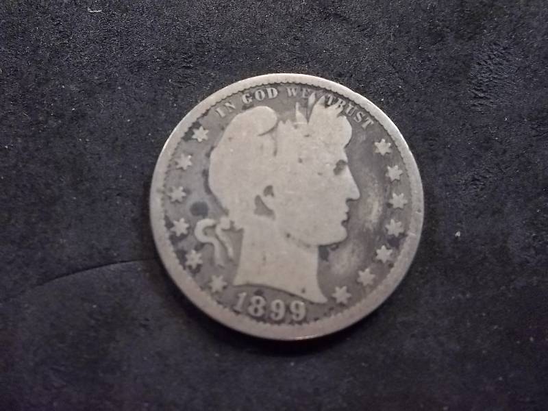 1899 Barber Quarter