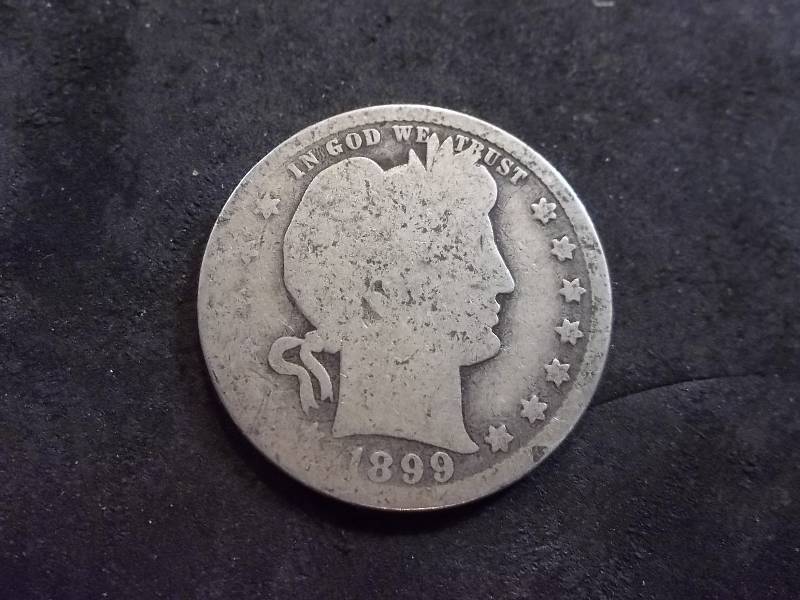 1899 O Barber Quarter
