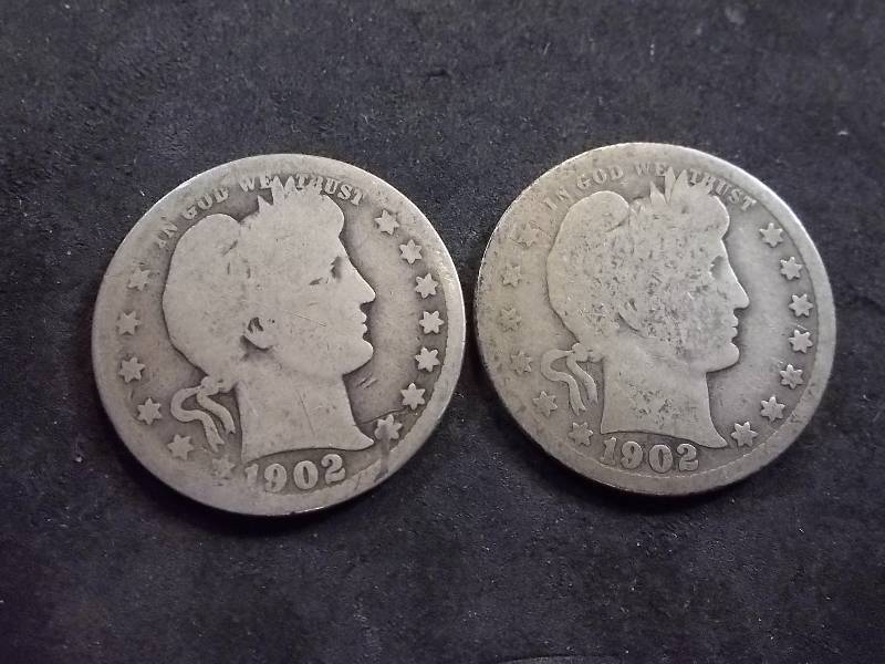 1902, 1902 O Barber Quarters