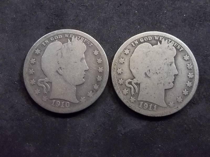 1910, 1911 Barber Quarters