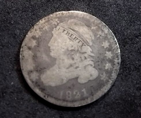 1821 Bust Dime