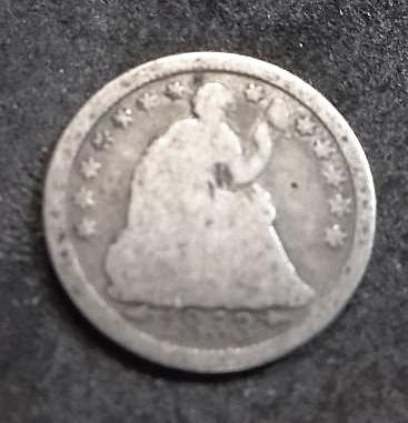 1853 Half Cent With Arrows