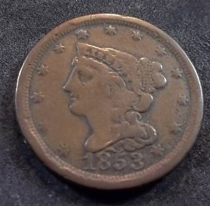 1853 Half Cent