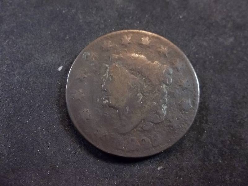 1825 Coronet Large Cent