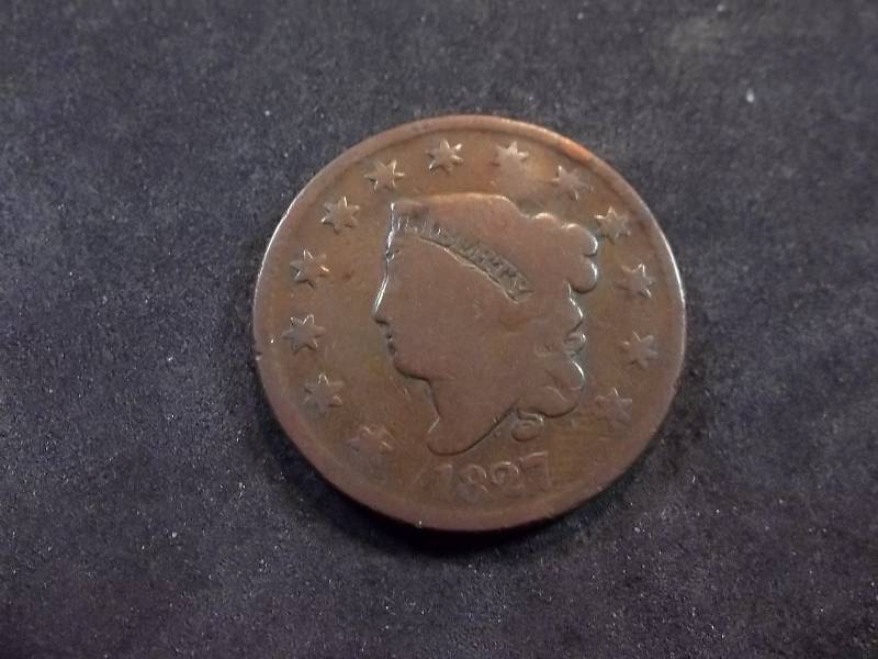 1827 Large Cent