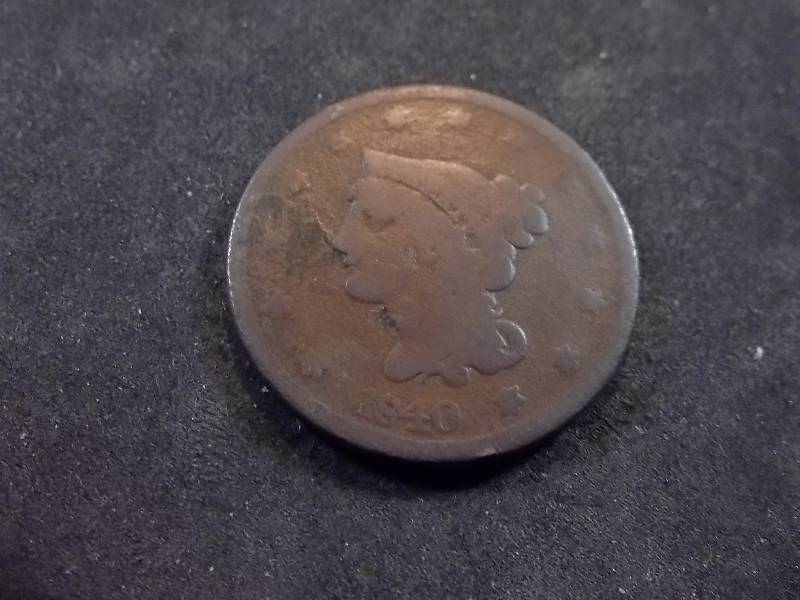 1840 Large Cent Large Date