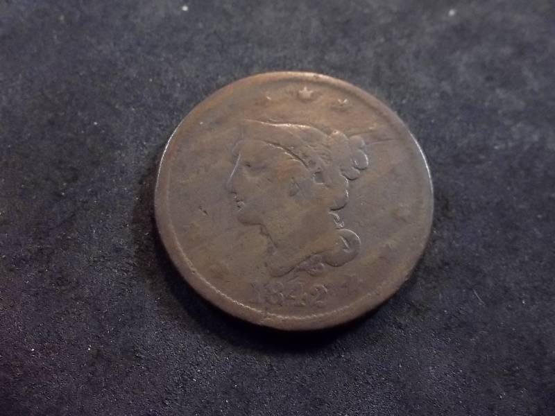 1842 Large Cent Large Date
