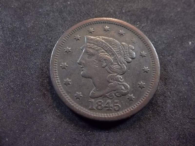 1845 Large Cent