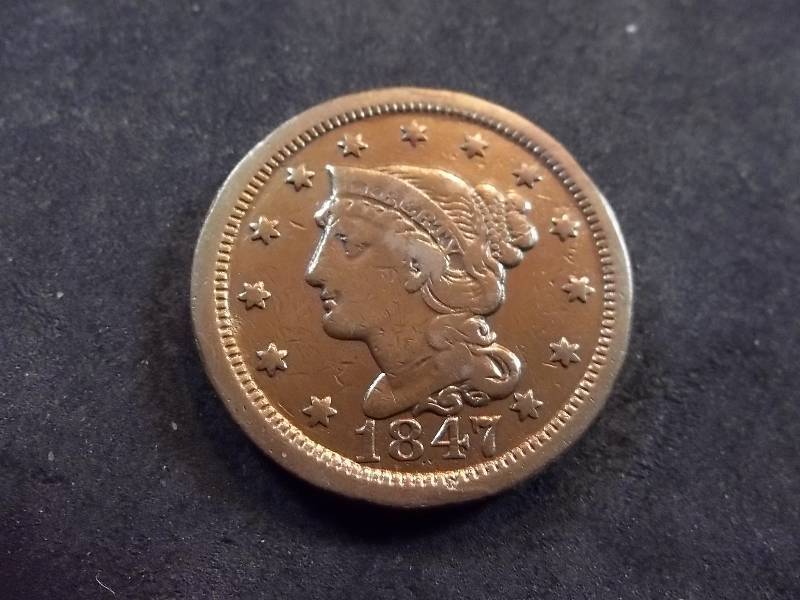 1847 Large Cent