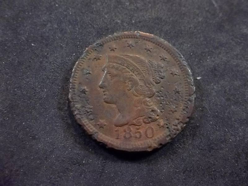 1850 Large Cent