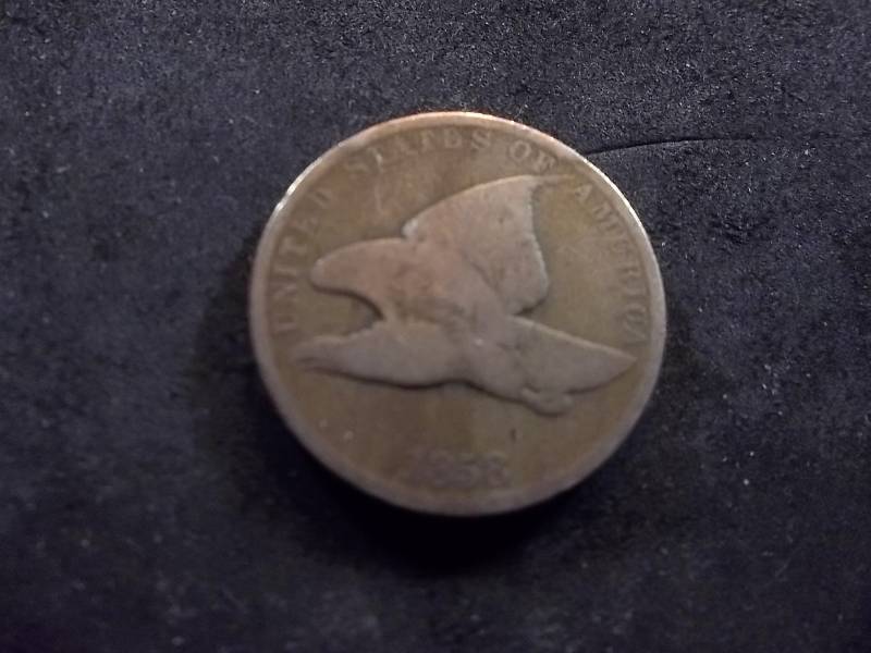 1858 Flying Eagle Cent Small Letters