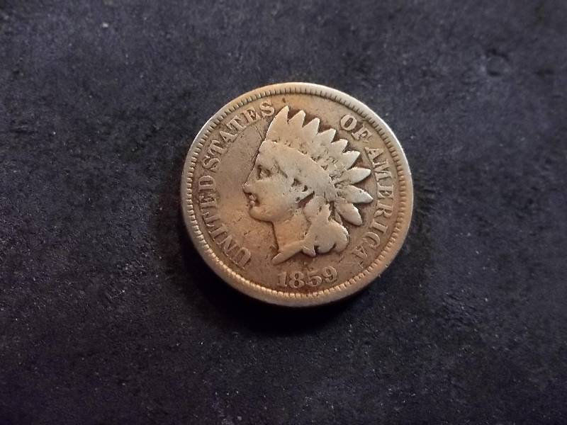 1859 Indian Head Cent