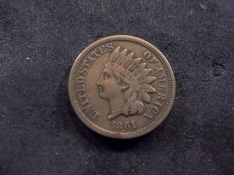 1861 Indian Head Cent