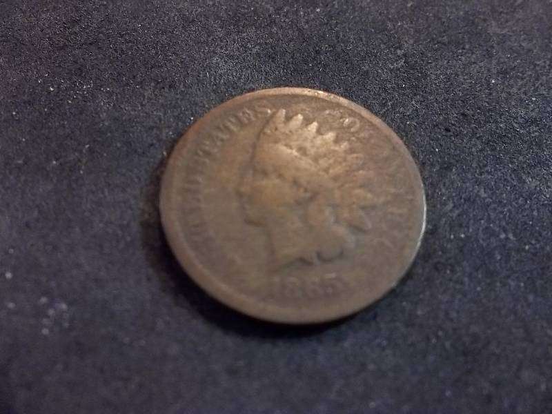 1865 Indian Head Cent