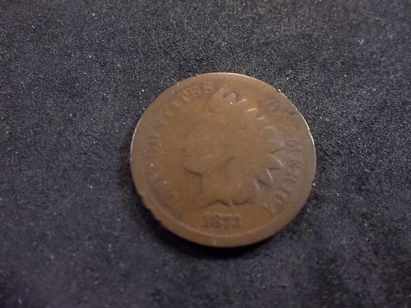 1873 Indian Head Cent