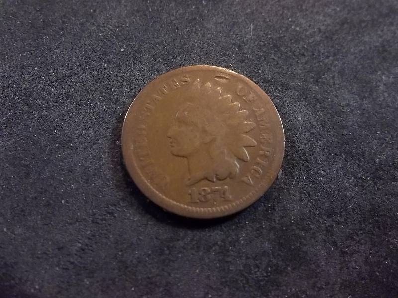 1874 Indian Head Cent