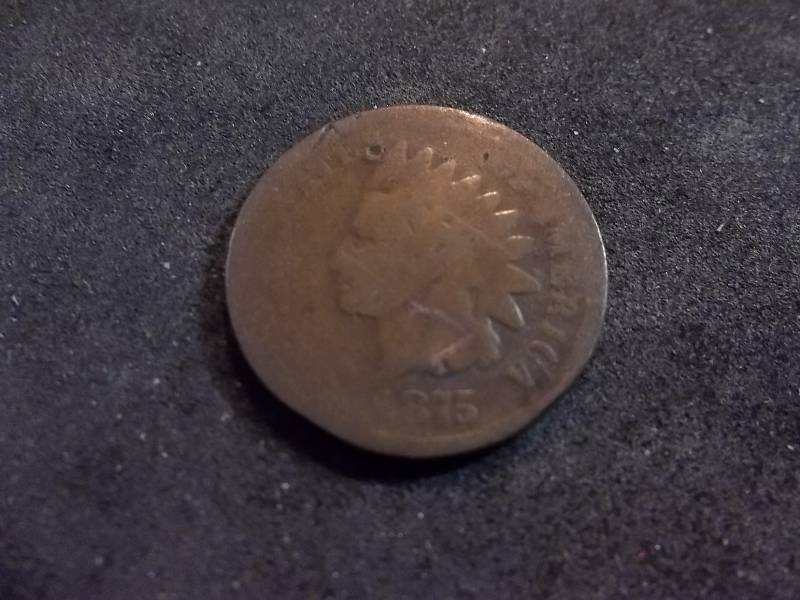 1875 Indian Head Cent