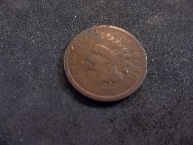 1876 Indian Head Cent