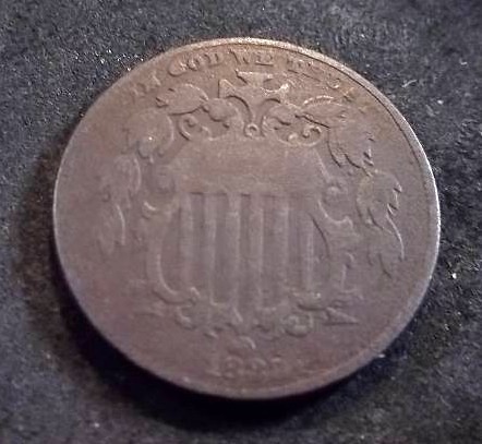 1882 Shield Nickel