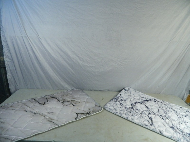 2 New Memory Foam Rugs