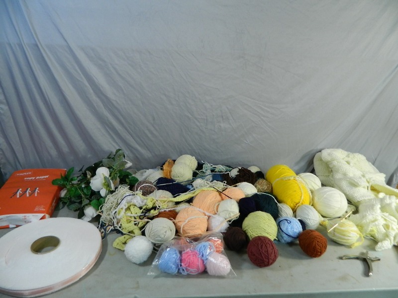 Yarn, Craft Supplies, More
