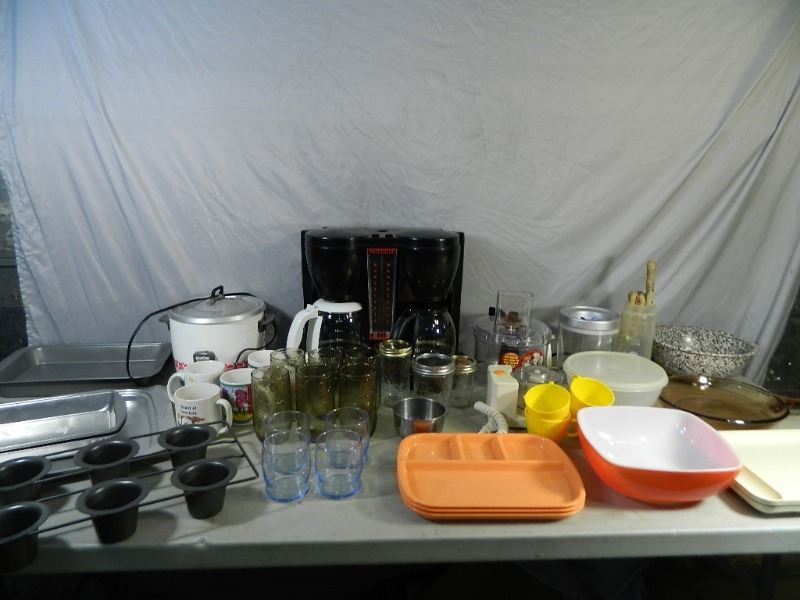 Vintage Pyrex, Kitchen Items, More