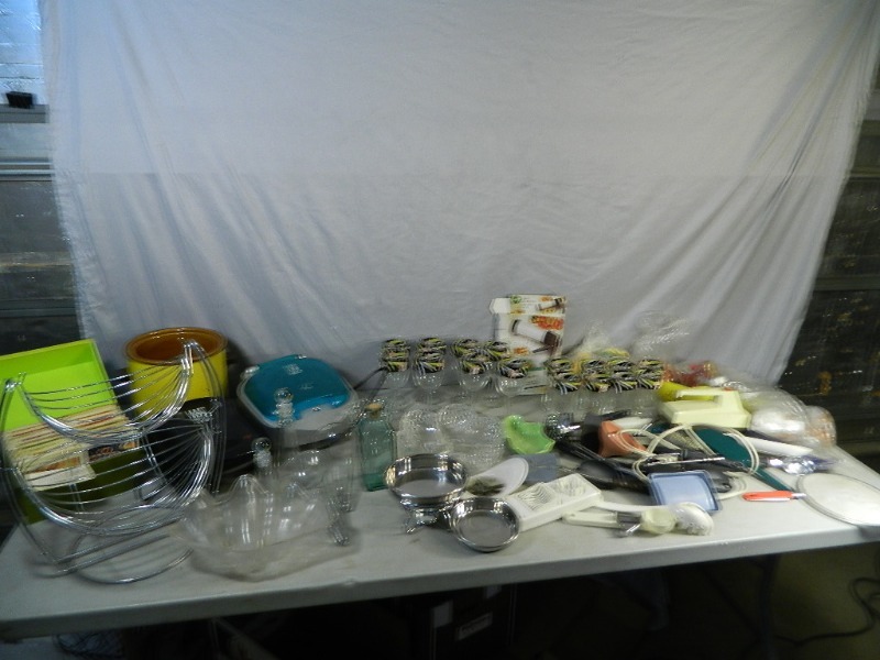 Kitchen Items, Stemware Set, More