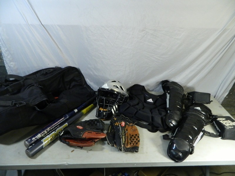 Baseball  Softball Catcher and Batter Equipment