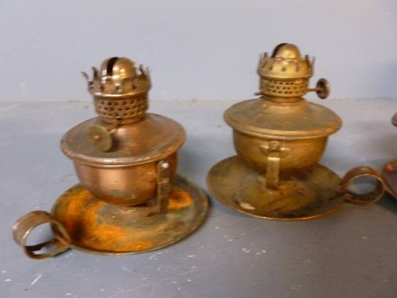 lot 76 image: Vintage Oil Lamps