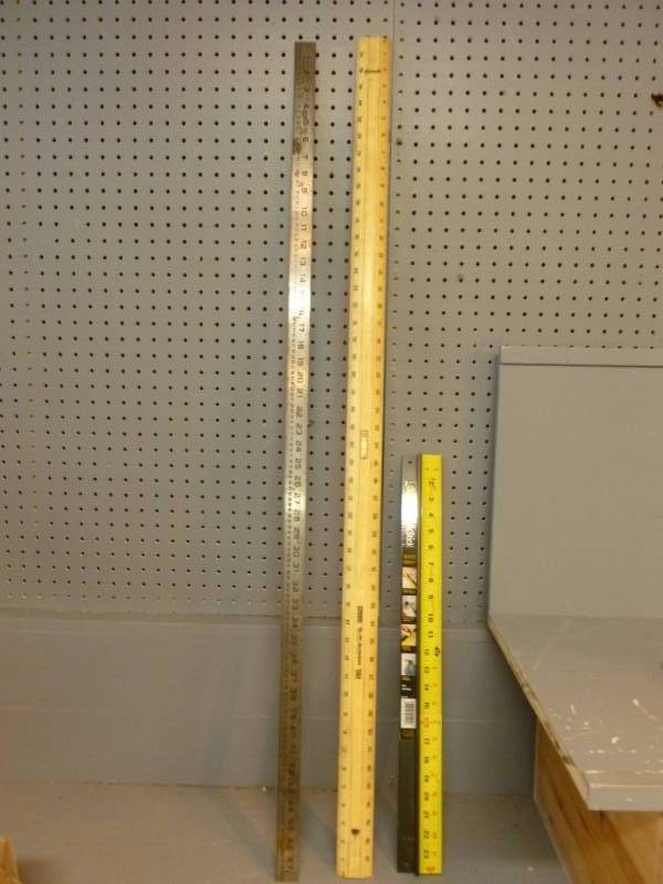 lot 136 image: Measuring Sticks