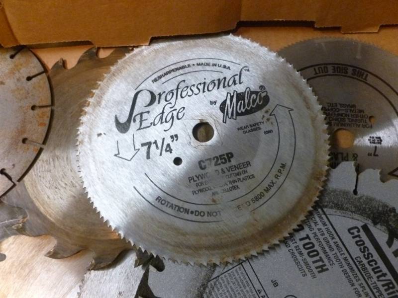 lot 142 image: Circular Saw Blades