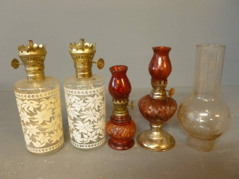 lot 216 image: Oil Lamps