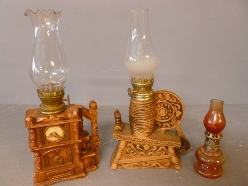 lot 217 image: Oil Lamps