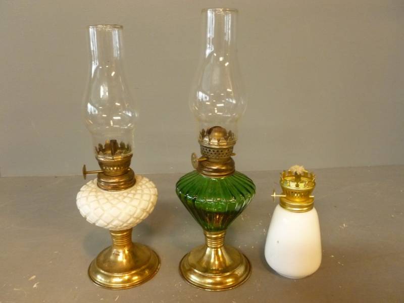 lot 218 image: Oil Lamps