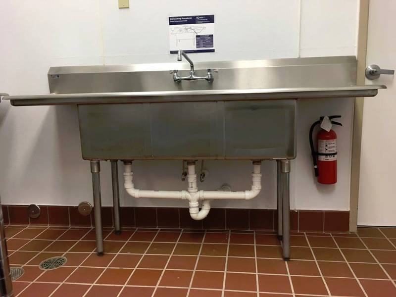 Nsf 3 Compartment Stainless Steel Sink Commercial Grade