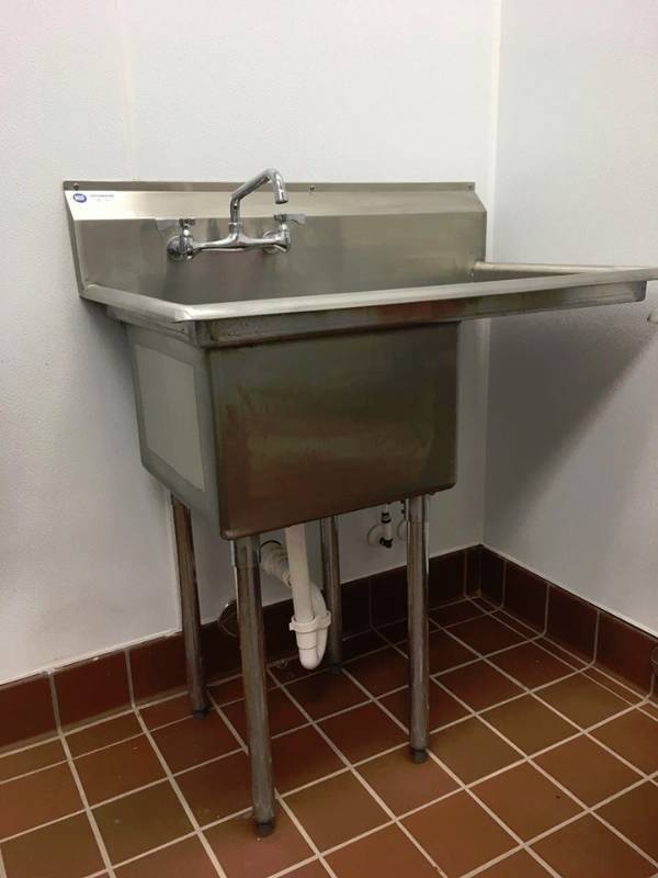 Nsf Stainless Steel Prep Sink Commercial Grade Stainless