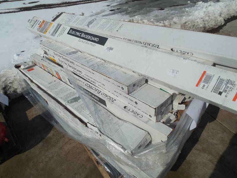 BASEBOARD HEATER PALLET LOT