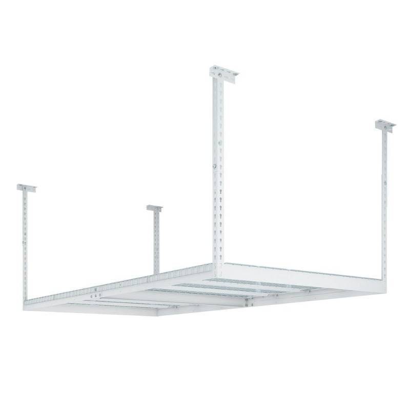 (2) Performance 96 in. L x 48 in. W x 42 in. H Adjustable VersaRac Ceiling Storage Rack in White