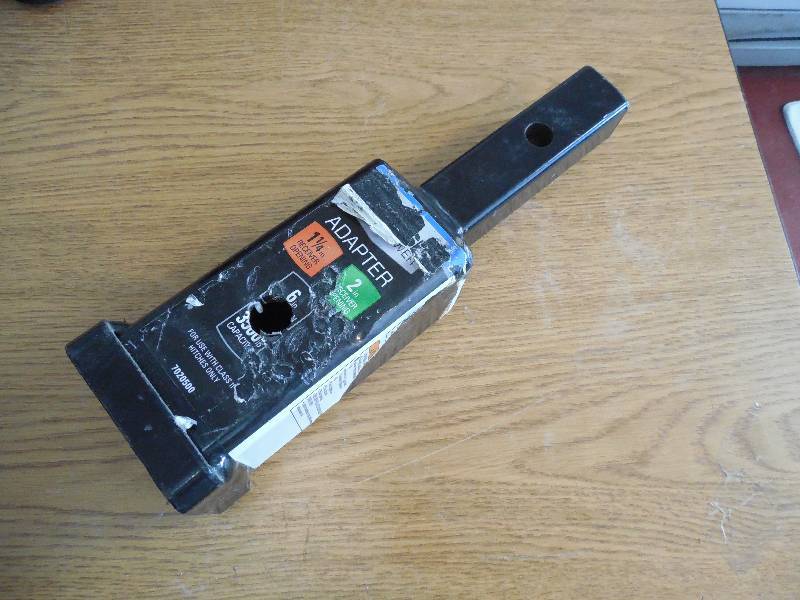 lot 27 image: Reese Towpower 1.25 in. to 2 in. Receiver Adapter