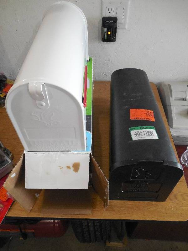lot 33 image: (2) MAIL BOXS