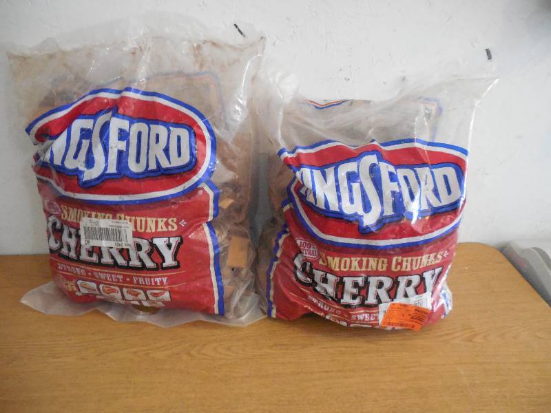 lot 92 image: (2) Kingsford 350cu. in. BBQ Cherry Wood Chunks