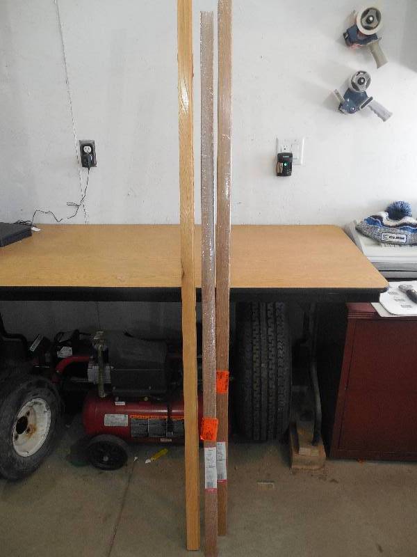 lot 100 image: (3) 6 FLOORING BARS