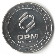 OPM Metals .999 Fine Silver - 1 Troy Ounce