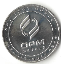 OPM Metals .999 Fine Silver - 1 Troy Ounce